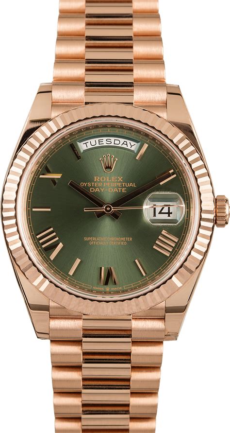 rose gold rolex 40mm|rolex rose gold 40mm president.